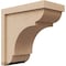 Ekena Millwork 7"W x 14"D x 14"H Classic Bryant Rough Cedar Woodgrain TimberThane Corbel, Primed Tan CORUR07X14X14BRYRCPR - alternate 1